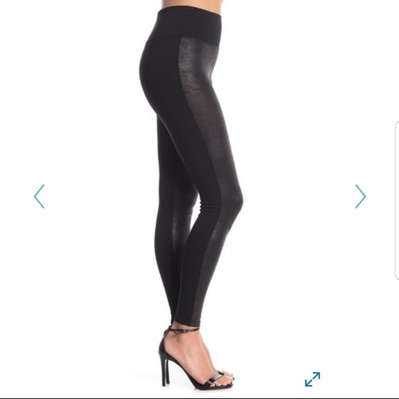 Faux Leather Front Leggings | Poshmark